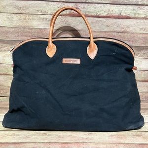 Dooney & Bourke Black Cavas Weekender Tote